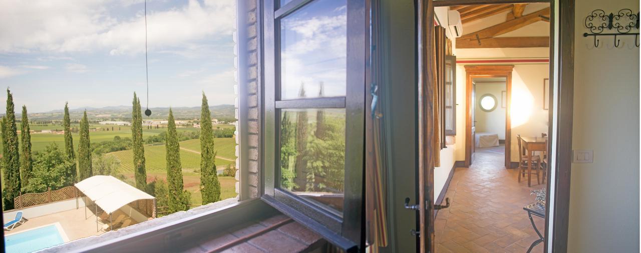 Вилла Residenza Storica Casale Pozzuolo Чиниджиано Экстерьер фото